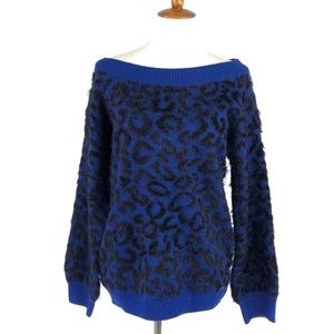 Marc New York Animal Print Sweater, NWT